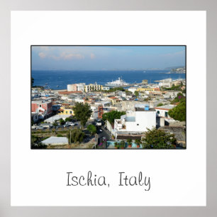 Ischia, Italië vierkant Poster