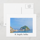 Ischia Italy Sant Angelo Briefkaart (Voorkant / Achterkant)