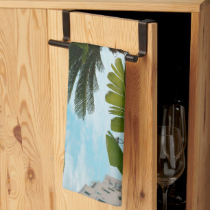 Ischia Ponte Oceanfront Palm Sereniteit 1 Theedoek