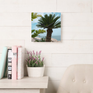 Ischia Ponte Oceanfront Palm Serenity 1 Vierkante Klok