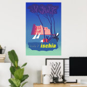 Ischia Travel Poster (Thuiskantoor)