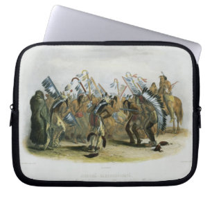 Ischoha-Kakoschochata, Dance of the Mandan Indians Laptop Sleeve