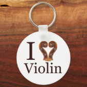 iscrollheartviolinimage sleutelhanger (Voorkant)