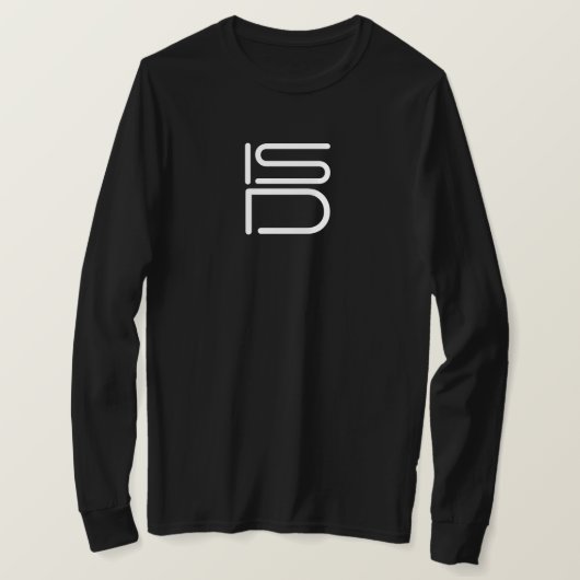 ISD Basic T-shirt met lange mouwen (Design voorkant)