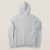 ISD Dames Turquoise Logo-type Retro Hoodie (Laag Achter)