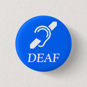 ISD Deaf Ronde Button 3,2 Cm