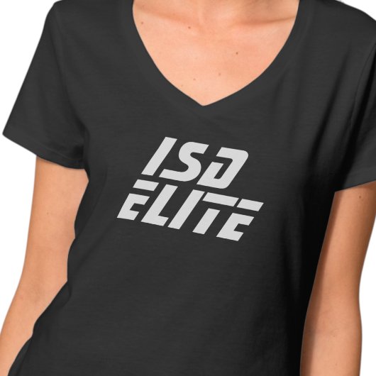 ISD Elite Dames Basic V-Neck T-shirt