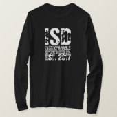 ISD Est 2017 Basic T-shirt met lange mouwen (Design voorkant)