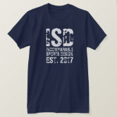 ISD est. T-shirt 2017 (Design voorkant)