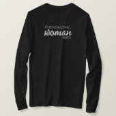 ISD fenomenale vrouw lange mouw basic T-shirt (Design voorkant)