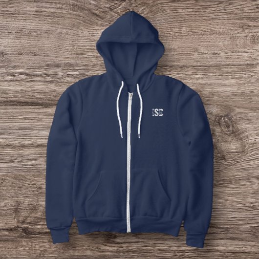 ISD Full Zip T-Shirt Hoodie