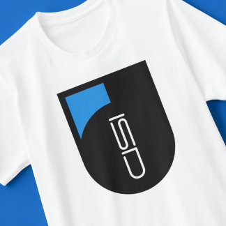 ISD Graphic Logo Retro Streetwear Lifestyle  T-shirt