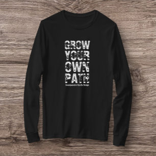 ISD Grow Your Own Path met lange mouwen T-shirt