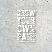 ISD Grow Your Own Path met lange mouwen T-shirt