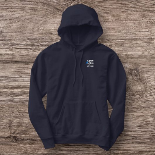 ISD Hash Label Pullover Sweatshirt Hoodie