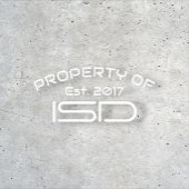 ISD Heren Eigendom van ISD 2017 Crewneck Trui