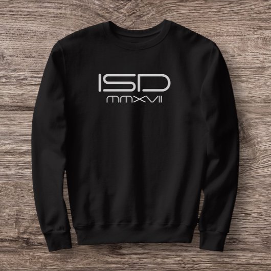 ISD Heren Romeinse cijfers 2017 Sweatshirt