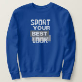 ISD Heren Sport Crewneck Sweatshirt  (Design voorkant)