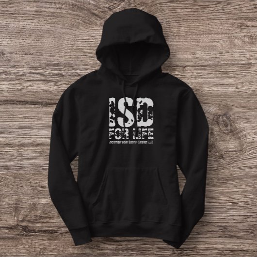 ISD Heren Voor het Leven Pullover Sweatshirt Hoodi
