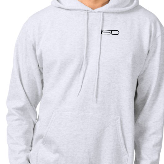ISD Heren Voorzak Pullover Sweatshirt Hoodie