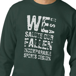 ISD Heren We Salute Our Fallen Crewneck Sweatshirt