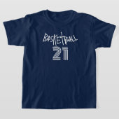 ISD Meisjes Basketbal Basic T-Shirt (Laagn)