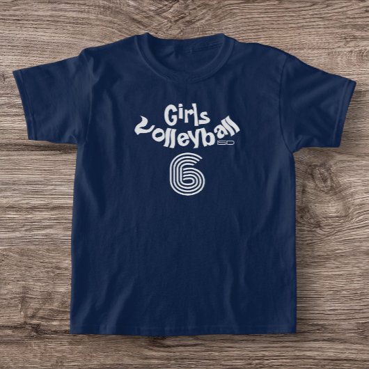 ISD Meisjes Volleybal Basic T-shirt