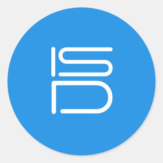 ISD RONDE STICKER (Voorkant)