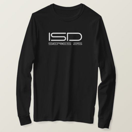 ISD Series 25 T-shirt met lange mouwen (Design voorkant)