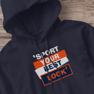ISD Sport Your Best Look Streetwear  Vintage  Hoodie