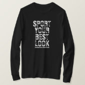 ISD Sport Your Best Look T-shirt met lange mouwen (Design voorkant)