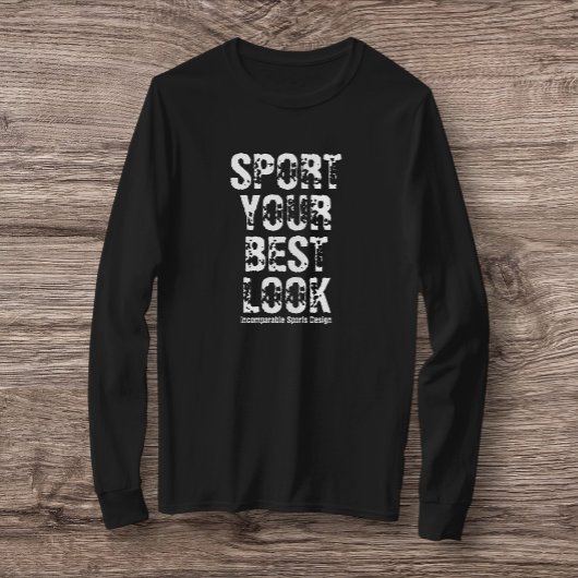 ISD Sport Your Best Look T-shirt met lange mouwen