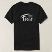 ISD Unisex Focus On You Basic T-Shirt (Design voorkant)