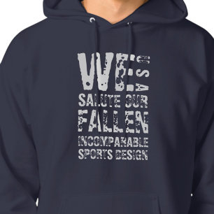 ISD We Salute Our Fallen Basic Pullover Sweatshirt