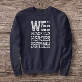ISD Wij eren Onze Helden Sweatshirt