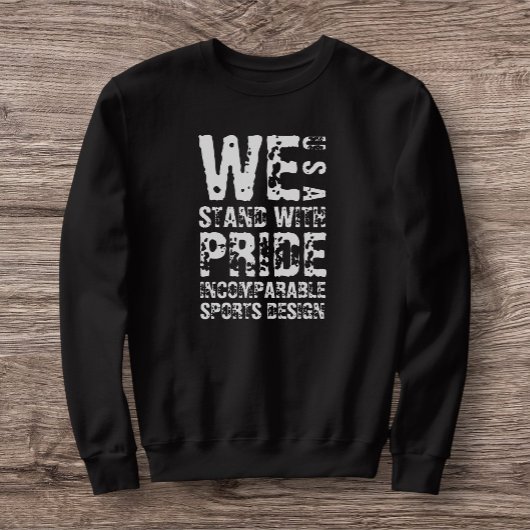ISD Wij staan met Pride USA Crewneck Sweatshirt