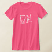 ISD Women's Fight Borstkanker T-Shirt (Laagn)