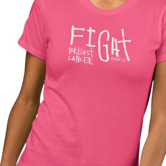 ISD Women's Fight Borstkanker T-Shirt