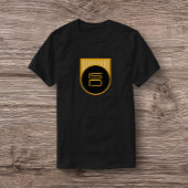 ISD Zwart & Gouden Cirkel Symbool T-shirt