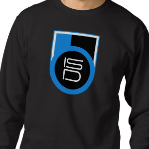 ISD Zwarte Blauwe Witte Streetwear Urban  Trui