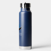 ISE Geïsoleerde Marine Blauw Water Fles (Links)