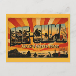 Ise-Shima Nationaal Park Japan Heilige Kust Briefkaart