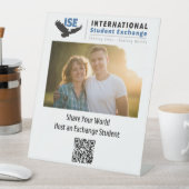 ISE voetstuk, 10" x 12" Reclamebord Met Voetstuk (Insitu)