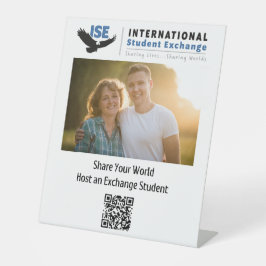 ISE voetstuk, 10" x 12" Reclamebord Met Voetstuk