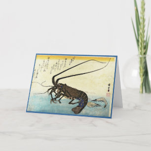 Iseebi & Ebi - Crawfish (Spiny Lobster) en garnaal Kaart