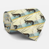 Iseebi & Ebi - Crawfish (Spiny Lobster) en garnaal Stropdas (Opgerold)