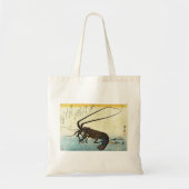 Iseebi & Ebi - Crawfish (Spiny Lobster) en garnaal Tote Bag (Voorkant)