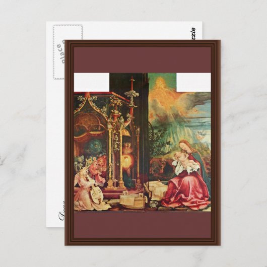 Isenheim Altarpart voorheen The Main Altarpart O Briefkaart (Voorkant / Achterkant)
