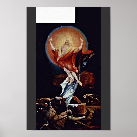 Isenheim voormalig altaarteer in de Antonine Isenh Poster (Voorkant)