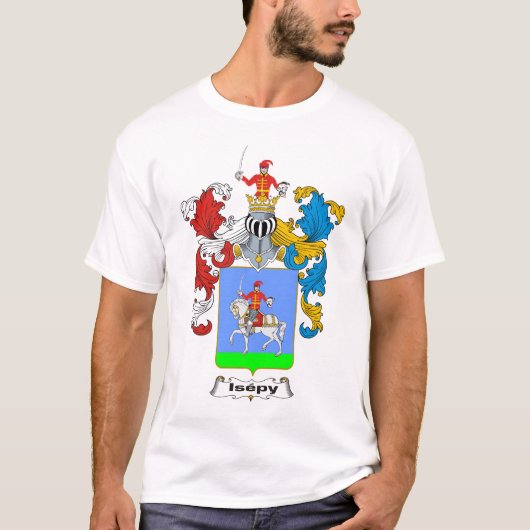 Isepy Family Hungarian Coat of Arms T-Shirt (Voorkant)